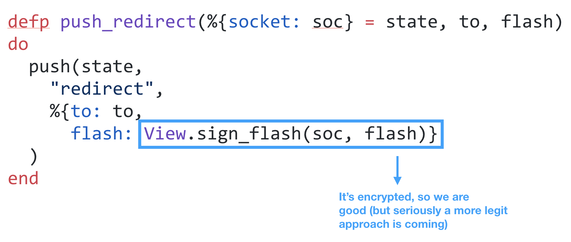 Putting Flash in a LiveView message
