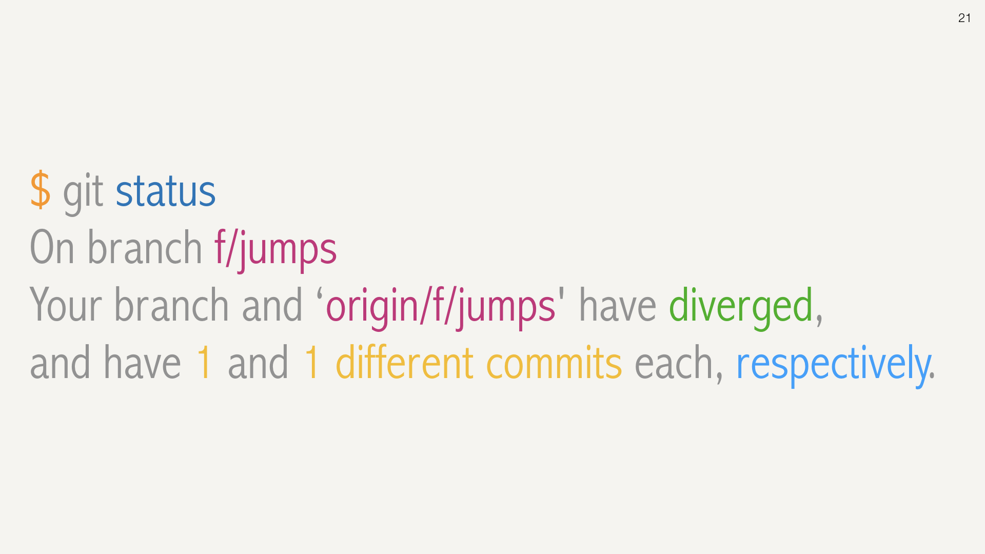 git rebase -i HEAD~25 slide 21