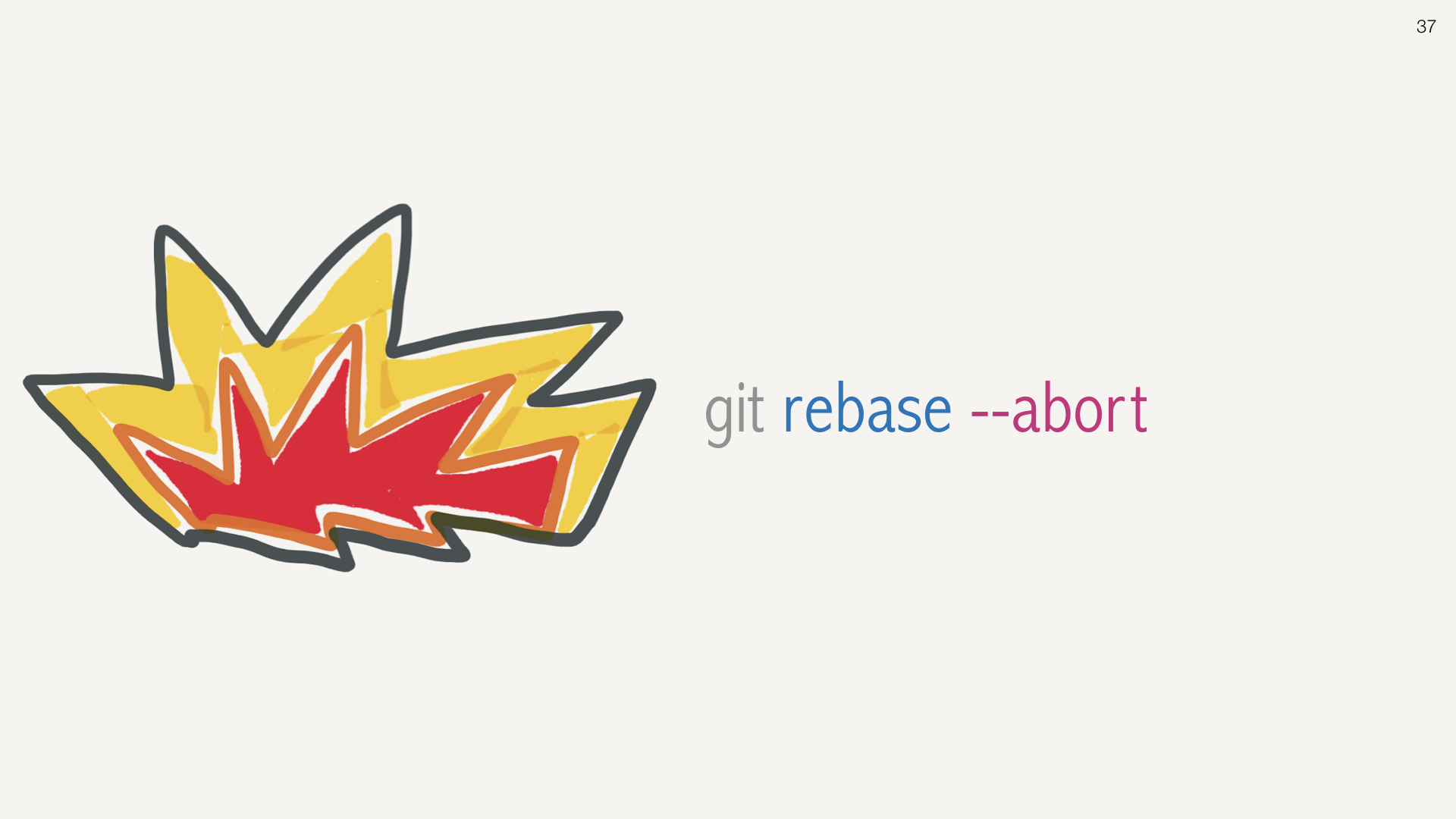 git rebase -i HEAD~25 slide 37