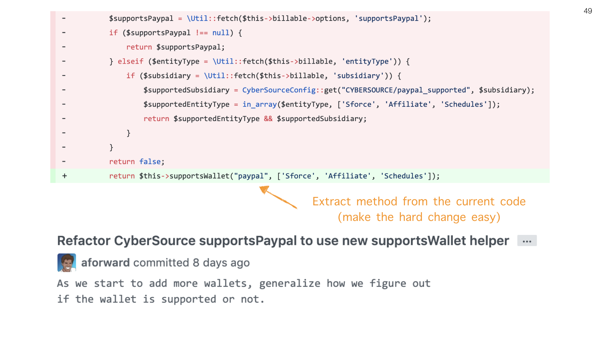 git rebase -i HEAD~25 slide 49